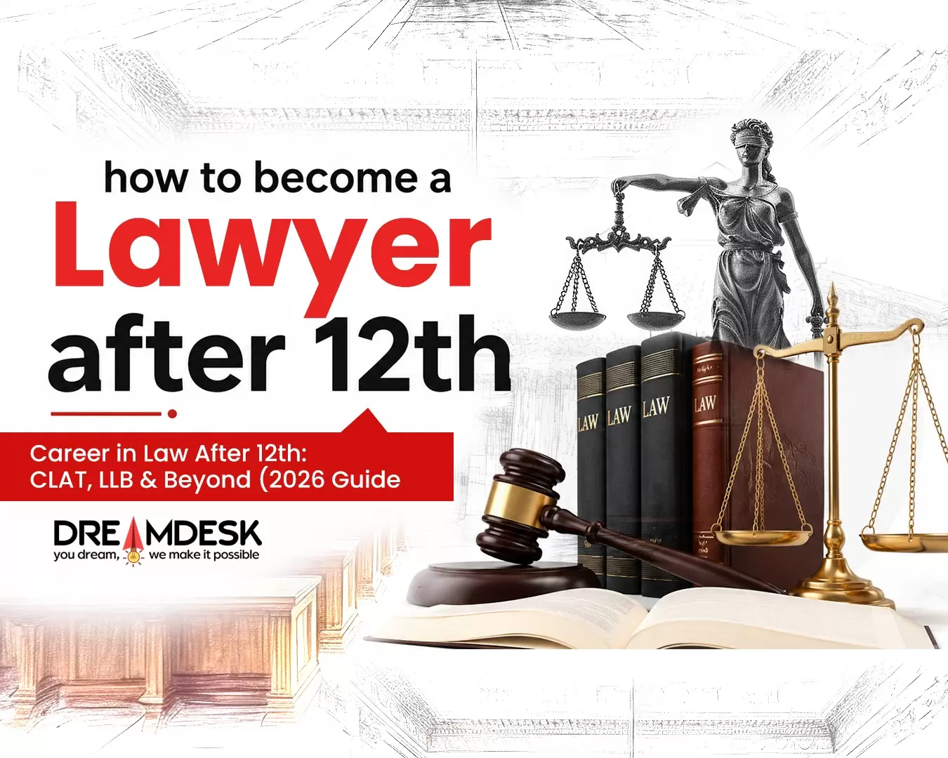 How to Become a Lawyer After 12th: CLAT, LLB & Career Guide 2026