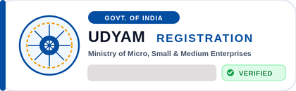 Udyam Registration (UDYAM-xx-06-xxxxxxx)